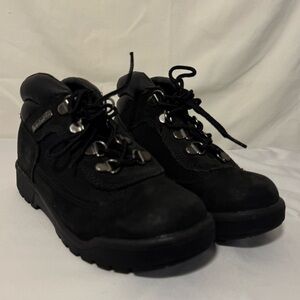 Timberland Pre-School Field Boot Black A1AF7 Youth Size 13M‎ Black